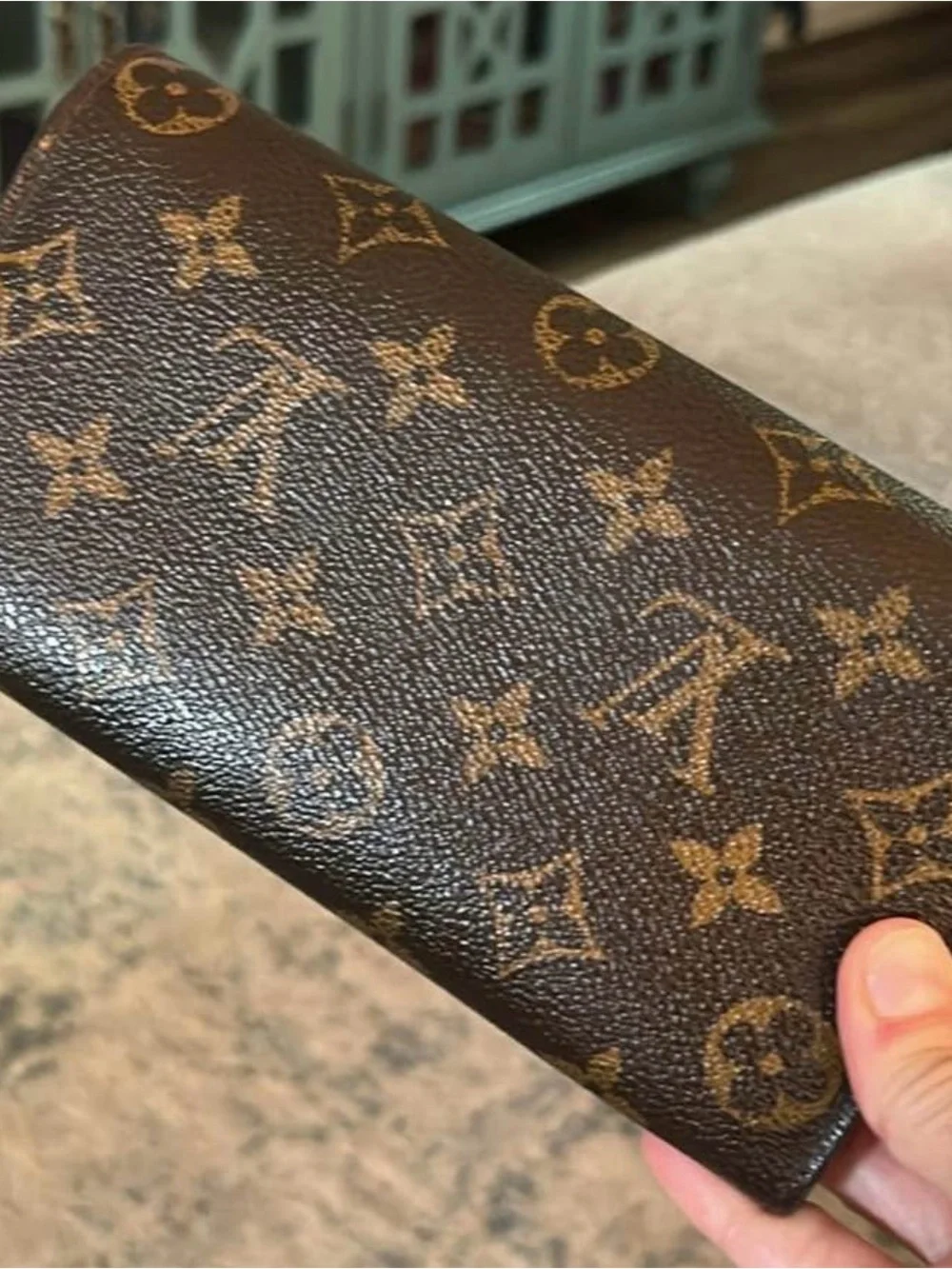 Louis Vuitton Sarah Wallet Brown Monogram